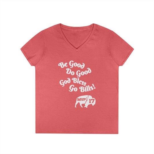 MVP 17 Be Good. Do Good. V-Neck Tee