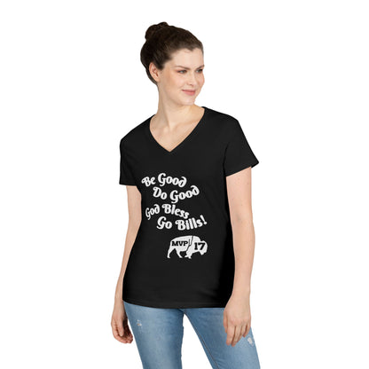 MVP 17 Be Good. Do Good. V-Neck Tee