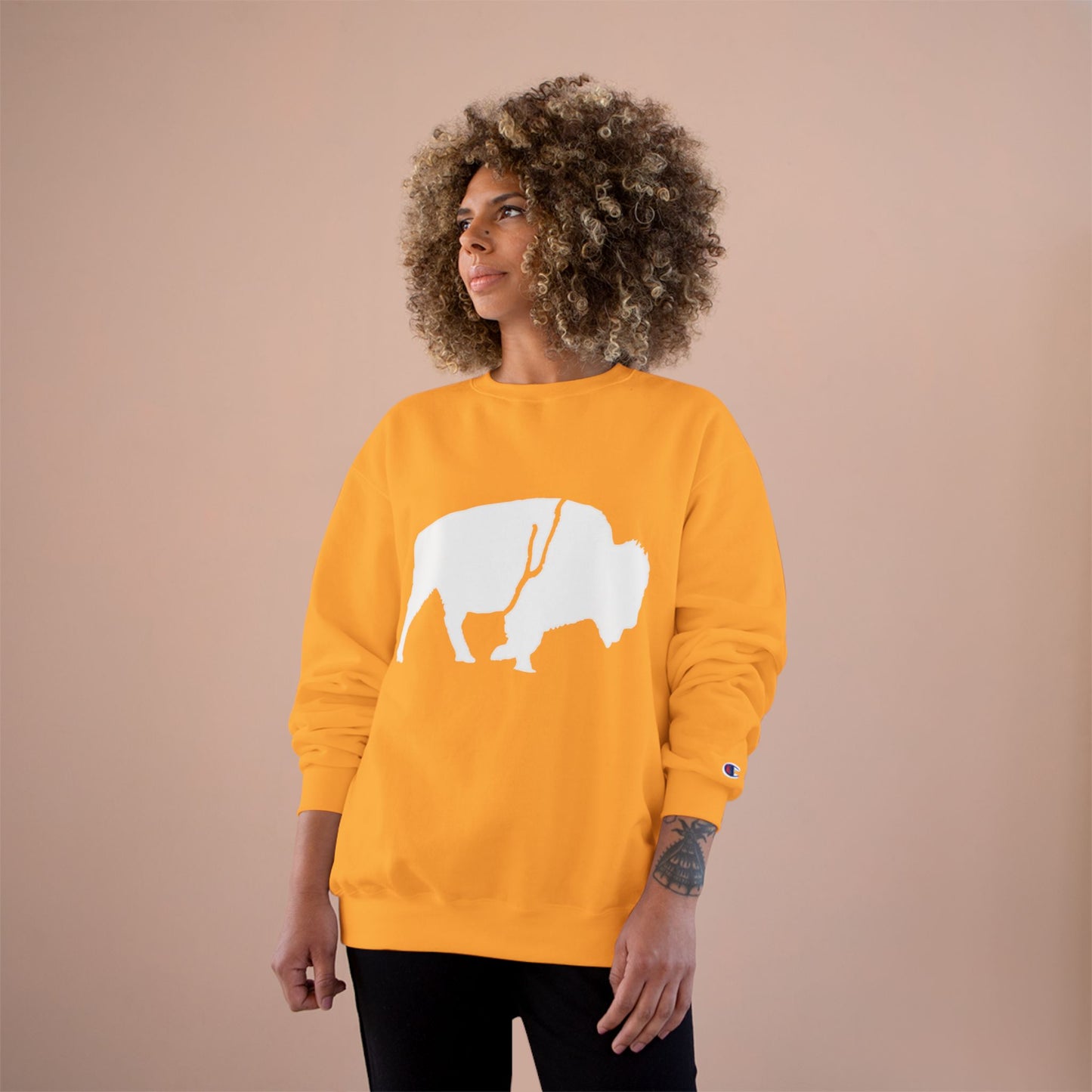 Standing Buffalo Winter Sweatshirt