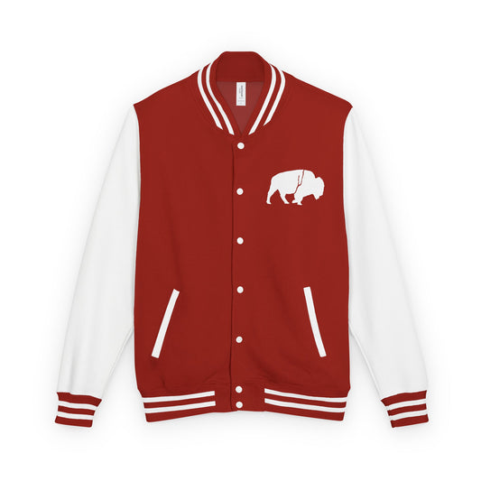 Standing Buffalo Letterman Jacket