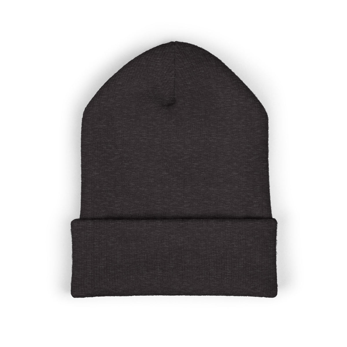 QKA White Standing Buffalo Embroidered Beanie