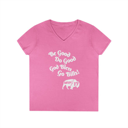 MVP 17 Be Good. Do Good. V-Neck Tee