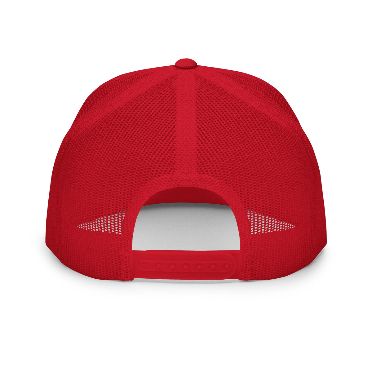 QKA Bills Backers Red Glitter Standing Buffalo Trucker Cap
