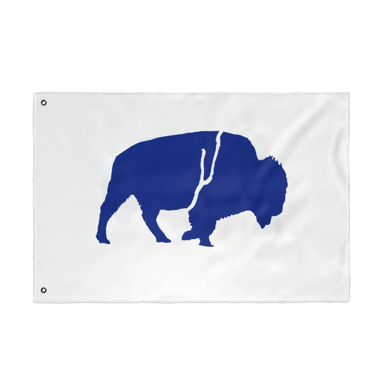Standing Buffalo Double-Sided Flag