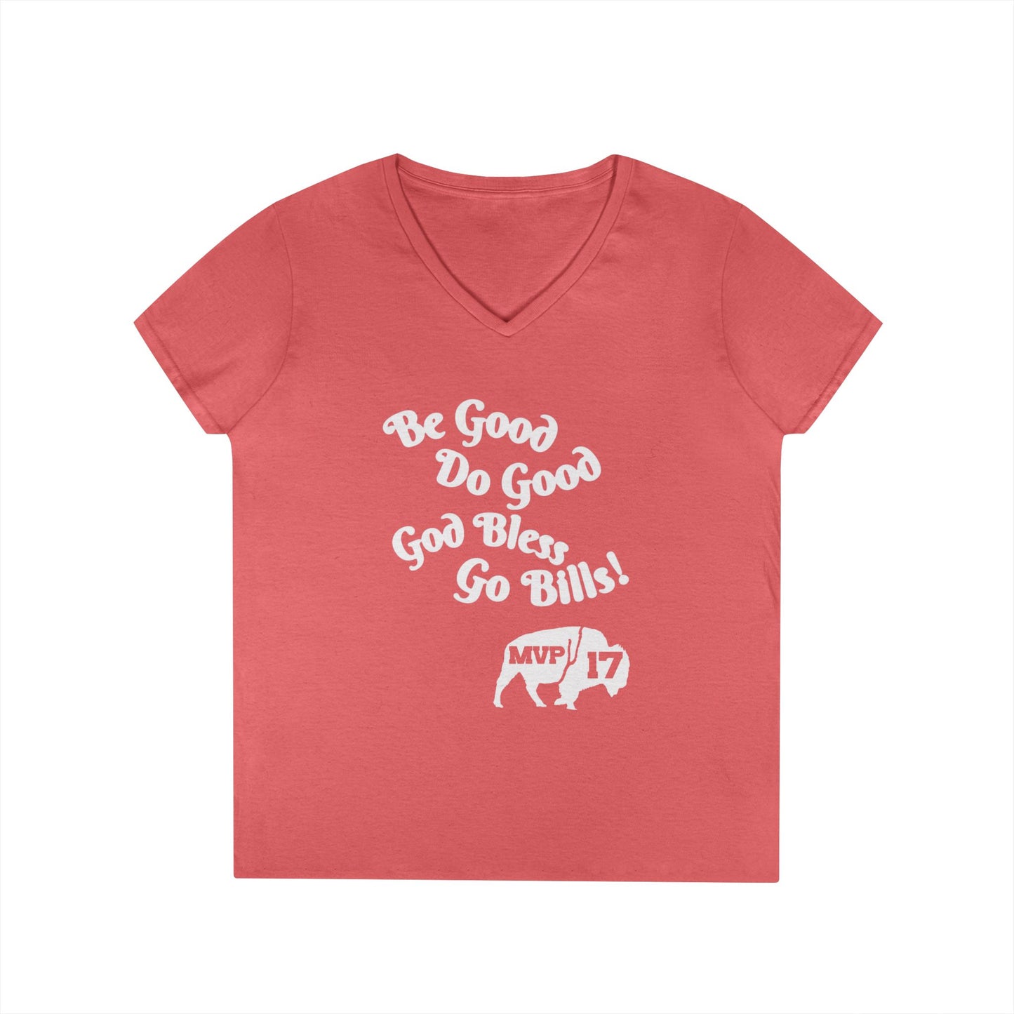 MVP 17 Be Good. Do Good. V-Neck Tee
