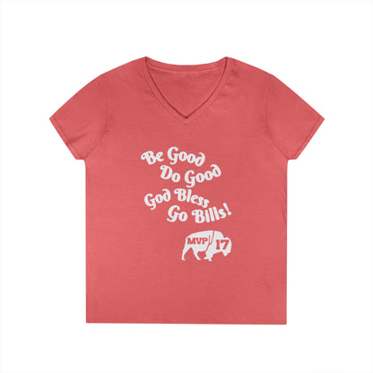 MVP 17 Be Good. Do Good. V-Neck Tee