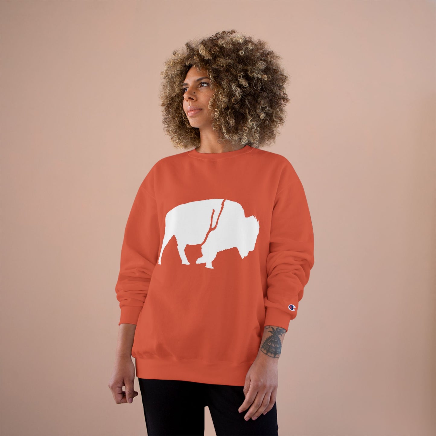 Standing Buffalo Winter Sweatshirt