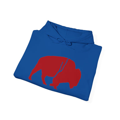 QKA Bills Backers Standing Buffalo Hoodie
