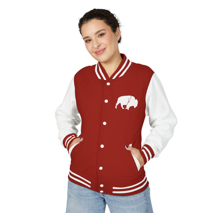 Standing Buffalo Letterman Jacket