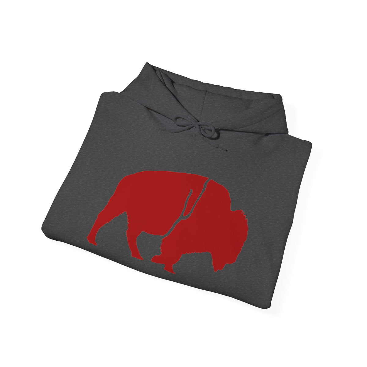QKA Bills Backers Standing Buffalo Hoodie