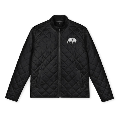 QKA Standing Buffalo Embroidered Quilted Jacket