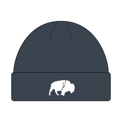 QKA Standing Buffalo Cuff Beanie