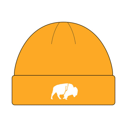QKA Standing Buffalo Cuff Beanie