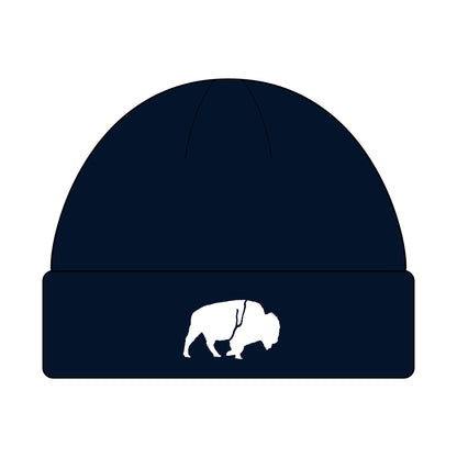 QKA Standing Buffalo Cuff Beanie