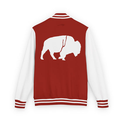 Standing Buffalo Letterman Jacket