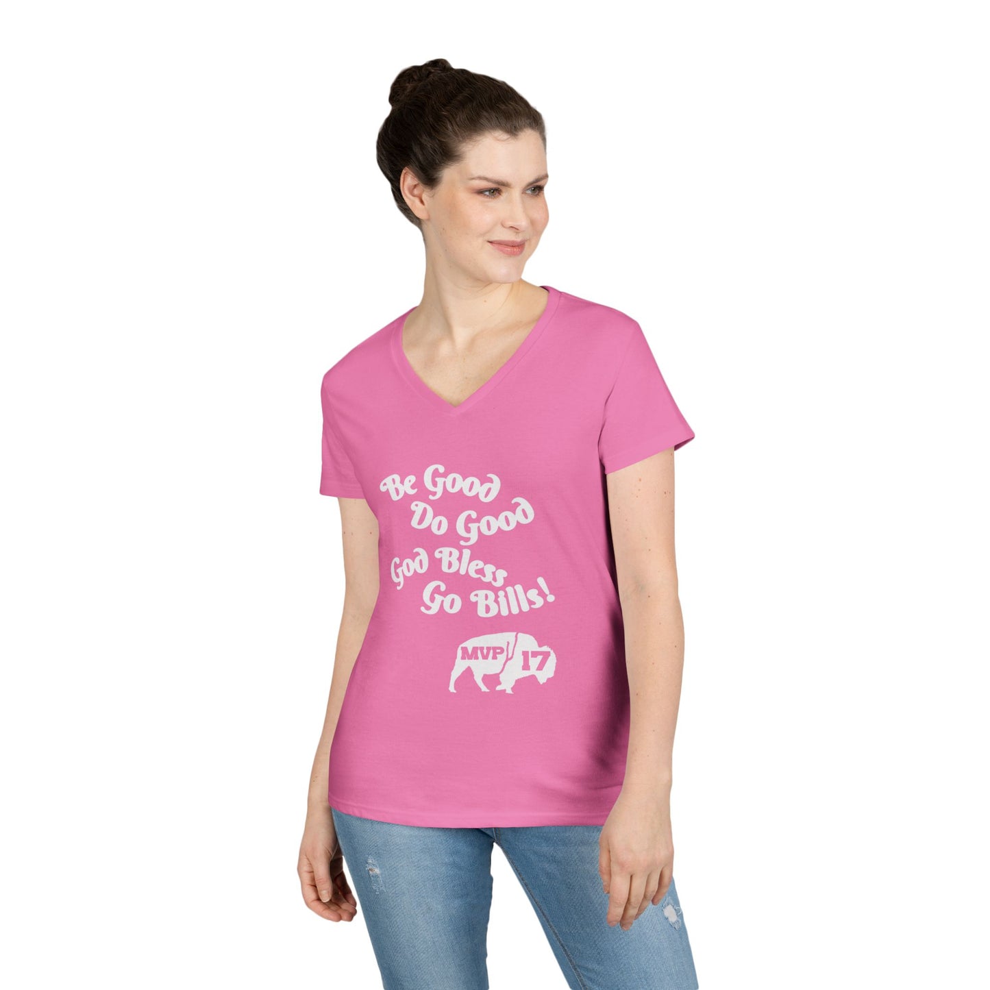 MVP 17 Be Good. Do Good. V-Neck Tee