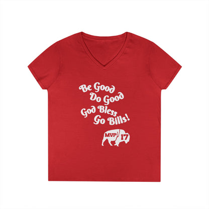 MVP 17 Be Good. Do Good. V-Neck Tee