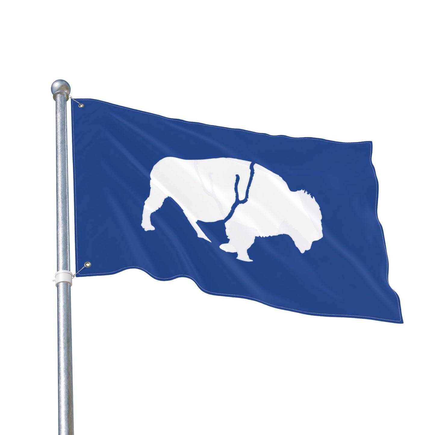 Standing Buffalo Double-Sided Flag