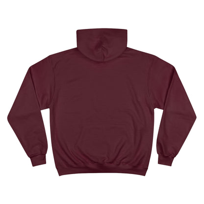 QKA Bills Backers White Standing Buffalo Champion Hoodie