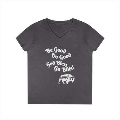 MVP 17 Be Good. Do Good. V-Neck Tee