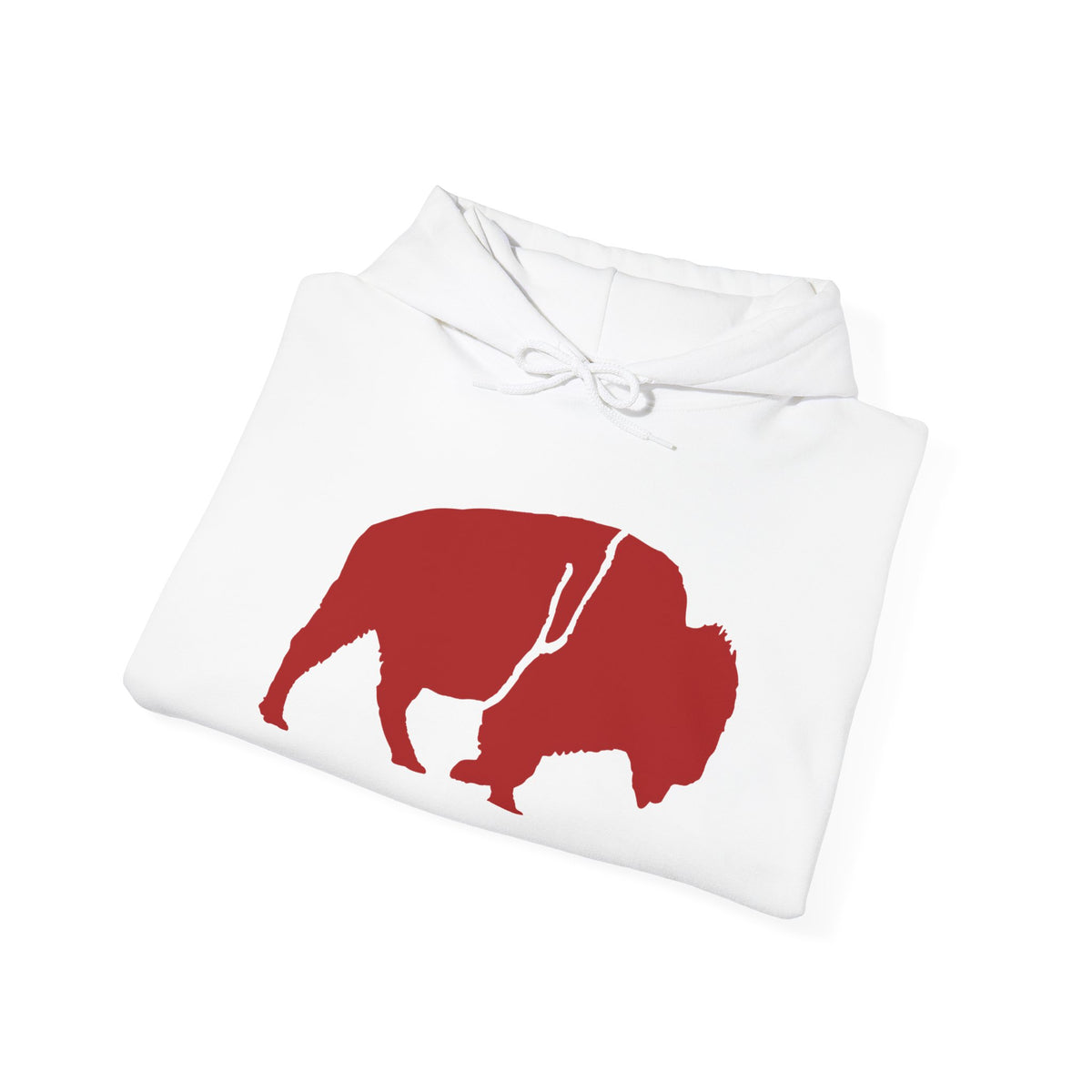 QKA Bills Backers Standing Buffalo Hoodie