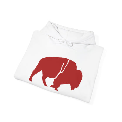 QKA Bills Backers Standing Buffalo Hoodie