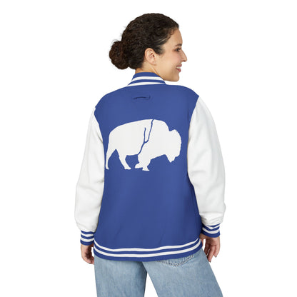Standing Buffalo Letterman Jacket