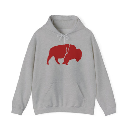 QKA Bills Backers Standing Buffalo Hoodie