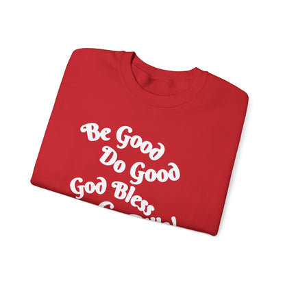 MVP 17 Be Good. Do Good. Crewneck Sweatshirt
