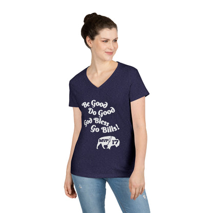 MVP 17 Be Good. Do Good. V-Neck Tee