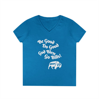 MVP 17 Be Good. Do Good. V-Neck Tee