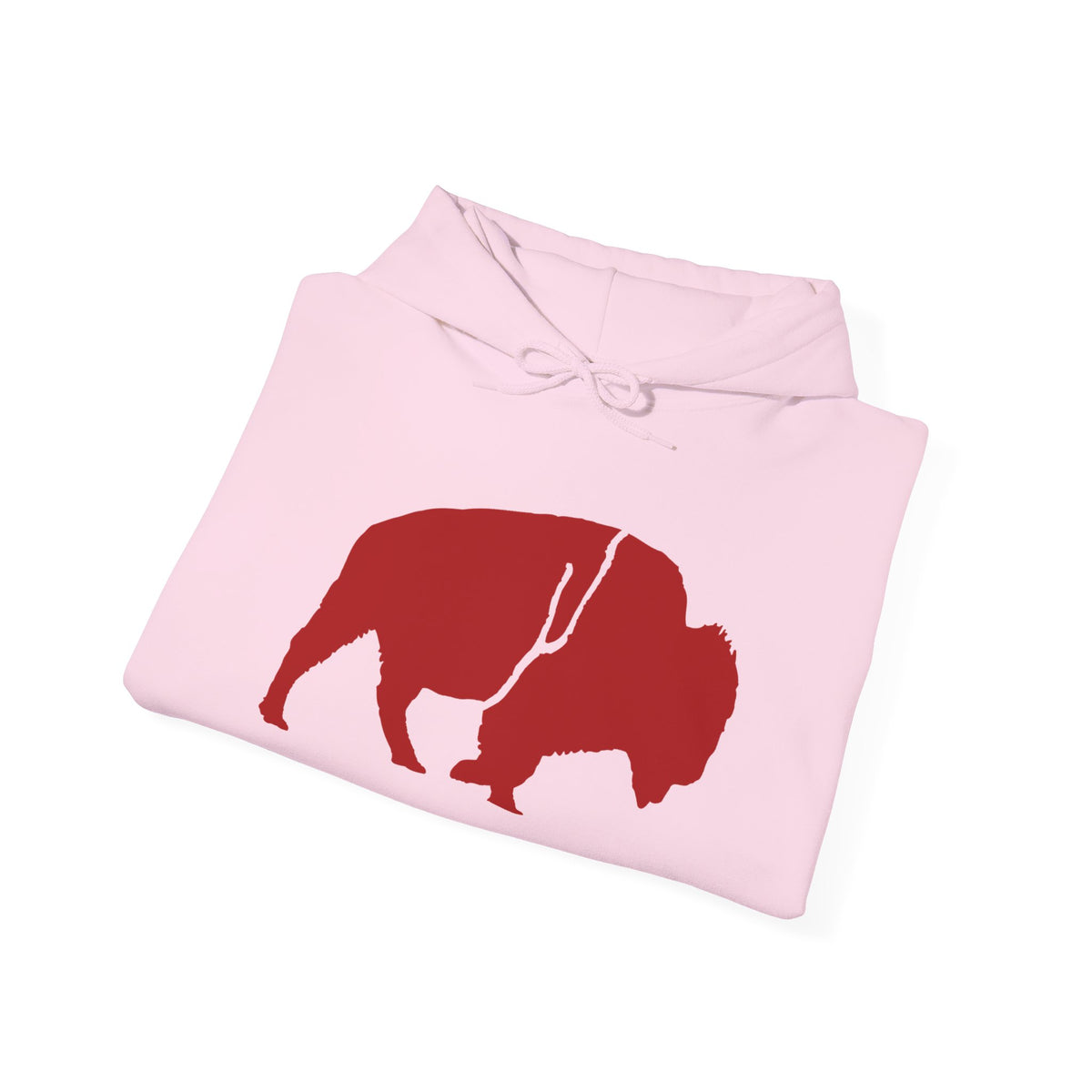 QKA Bills Backers Standing Buffalo Hoodie