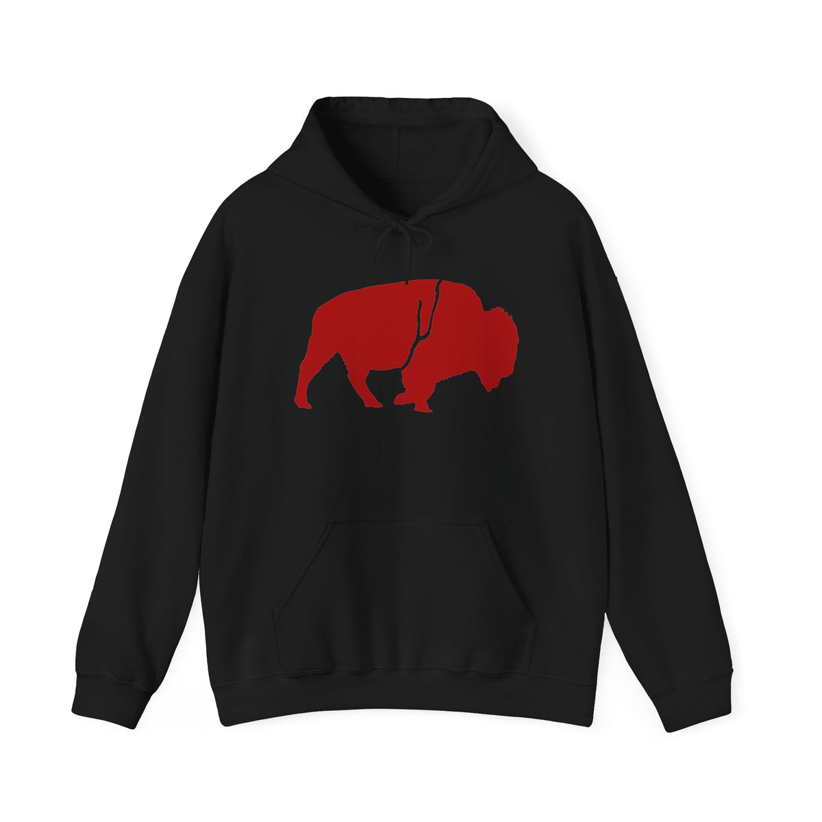 QKA Bills Backers Standing Buffalo Hoodie