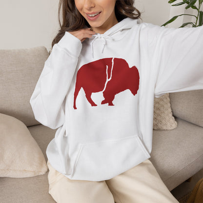 QKA Bills Backers Standing Buffalo Hoodie