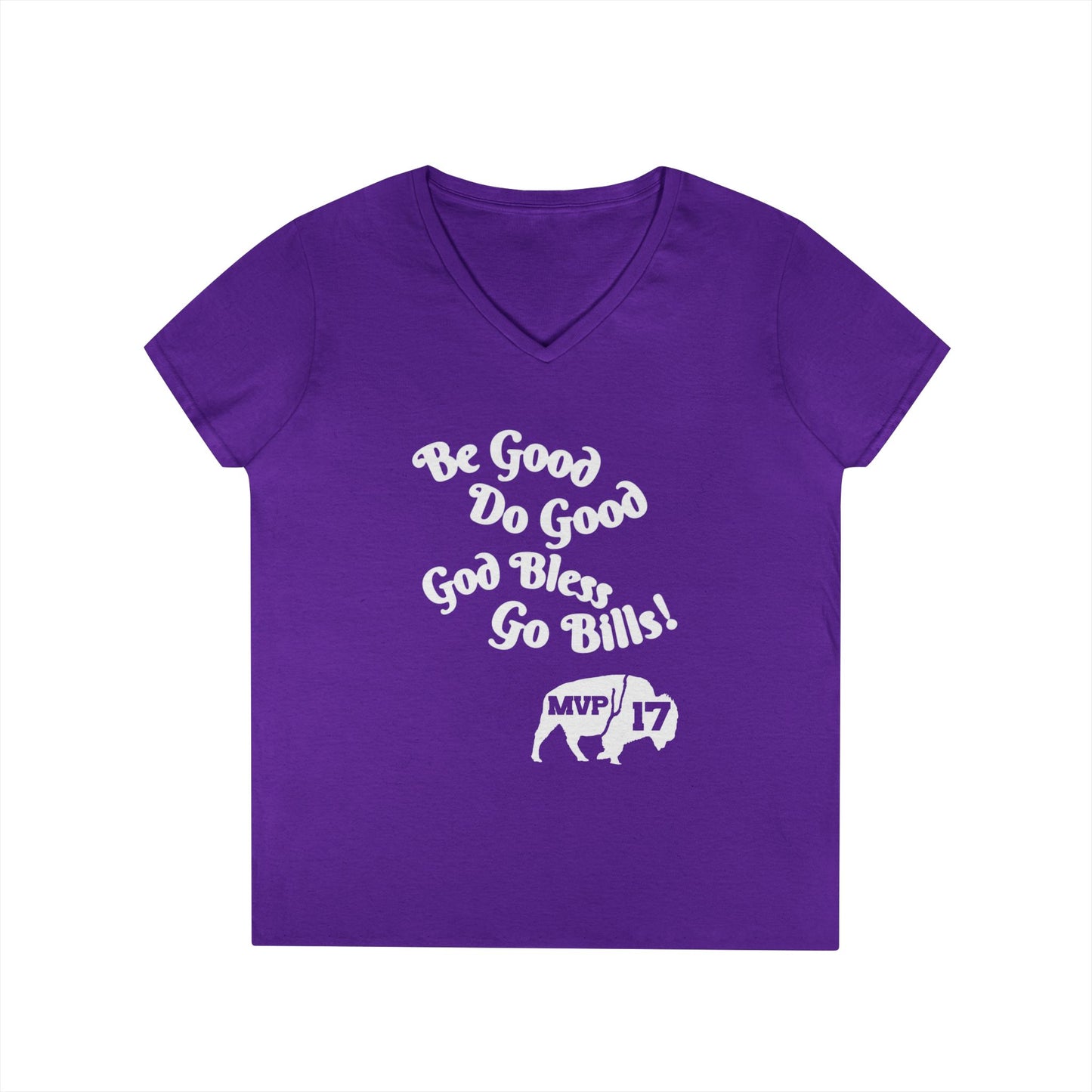 MVP 17 Be Good. Do Good. V-Neck Tee