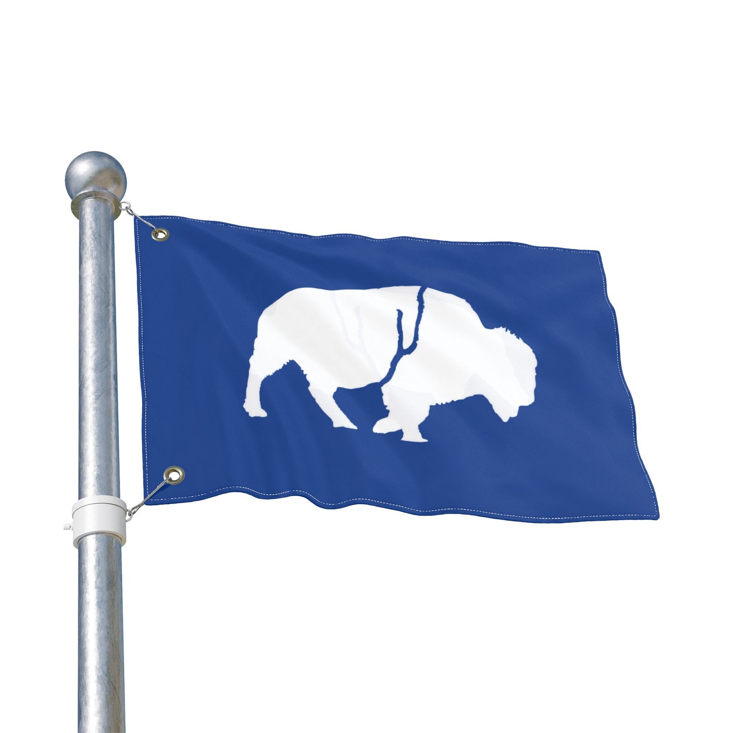 Standing Buffalo Double-Sided Flag