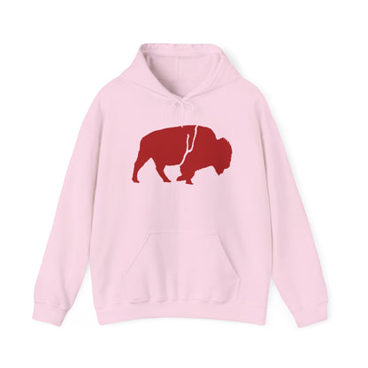 QKA Bills Backers Standing Buffalo Hoodie