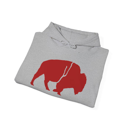 QKA Bills Backers Standing Buffalo Hoodie