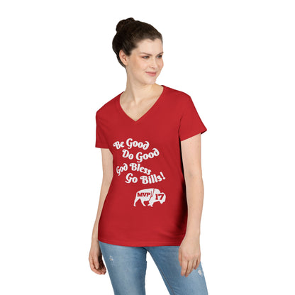 MVP 17 Be Good. Do Good. V-Neck Tee
