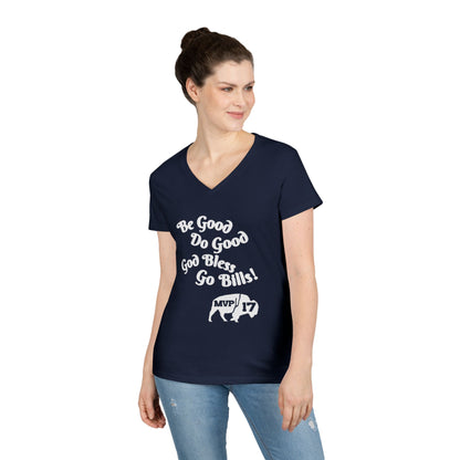 MVP 17 Be Good. Do Good. V-Neck Tee