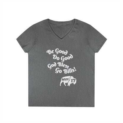 MVP 17 Be Good. Do Good. V-Neck Tee