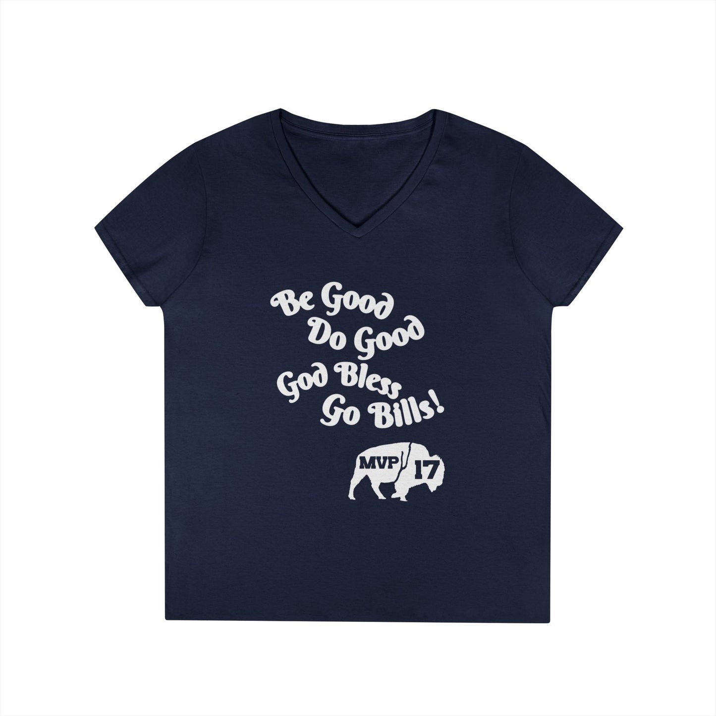 MVP 17 Be Good. Do Good. V-Neck Tee