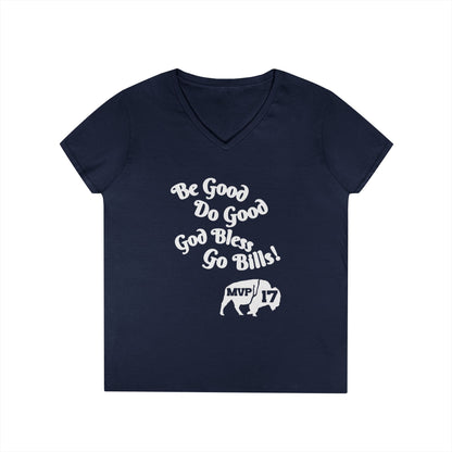 MVP 17 Be Good. Do Good. V-Neck Tee