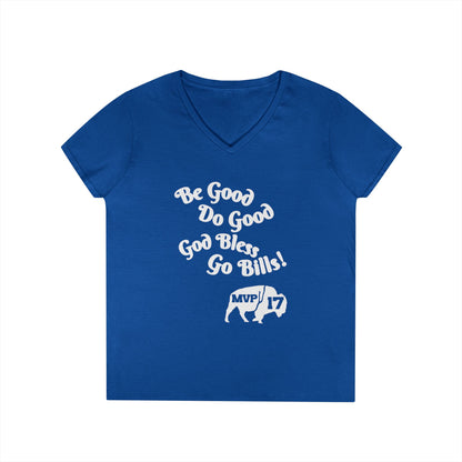 MVP 17 Be Good. Do Good. V-Neck Tee