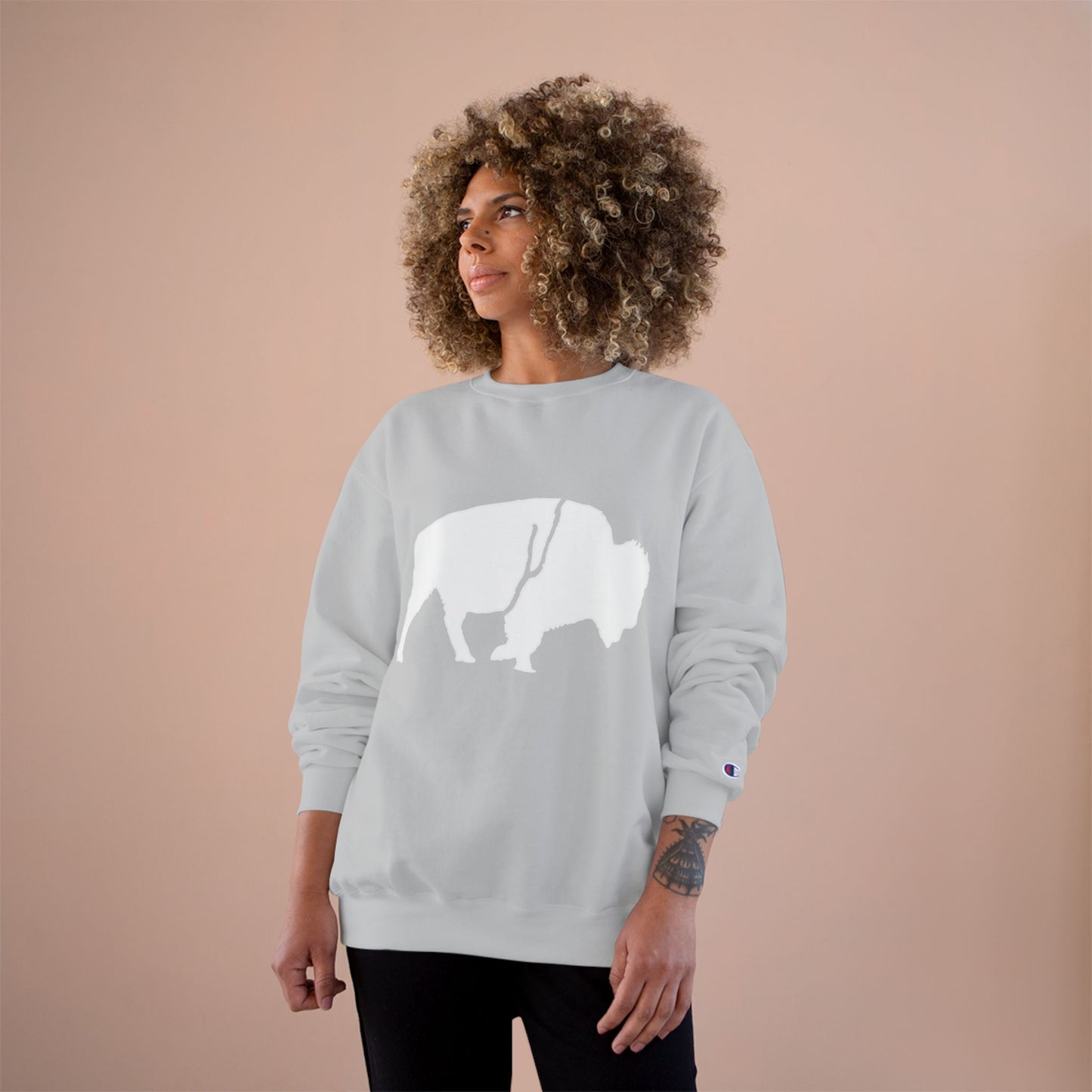 Standing Buffalo Winter Sweatshirt