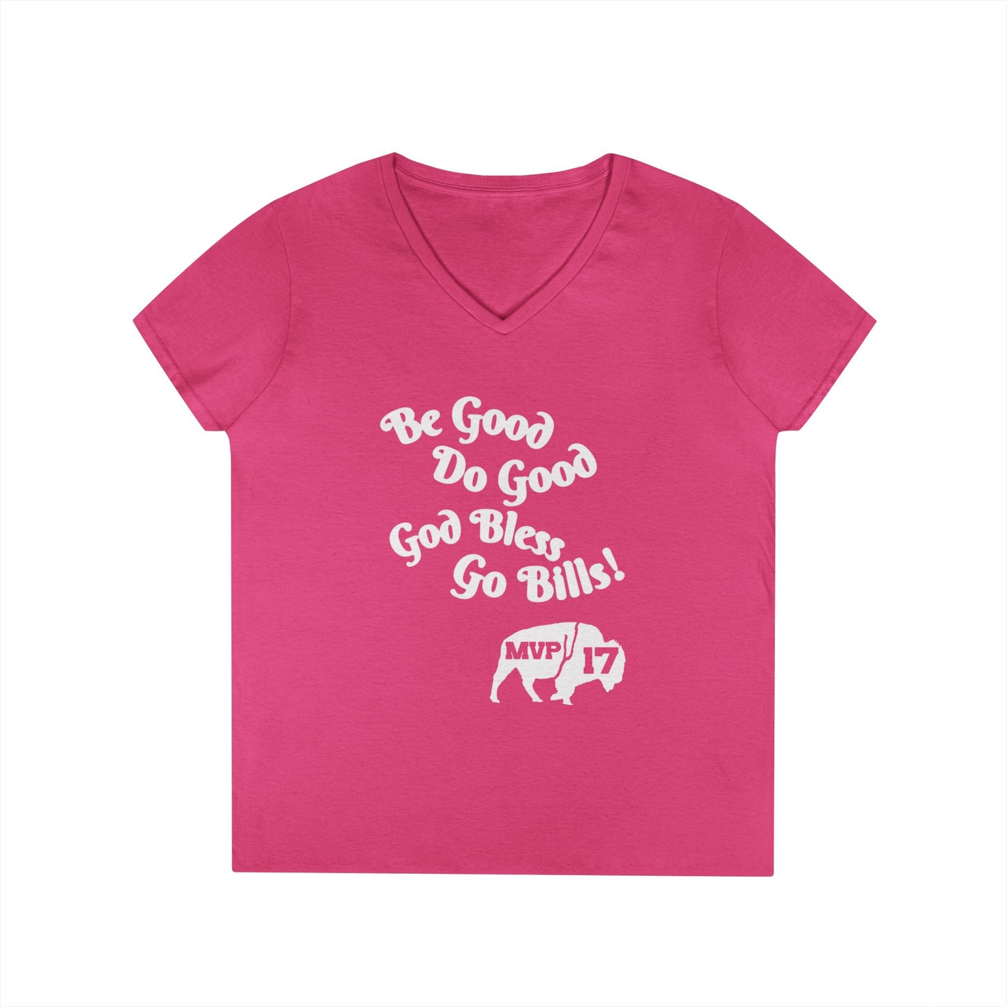 MVP 17 Be Good. Do Good. V-Neck Tee