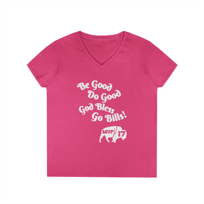 MVP 17 Be Good. Do Good. V-Neck Tee