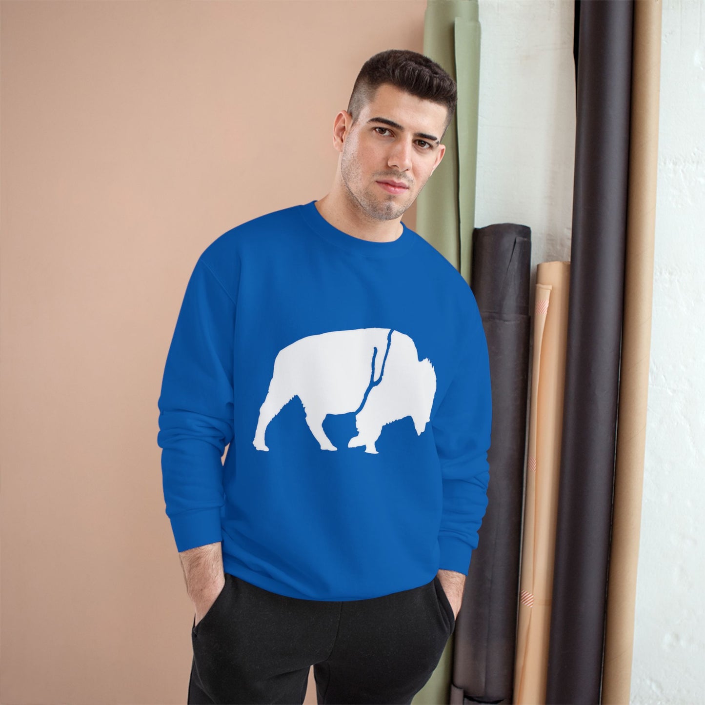 Standing Buffalo Winter Sweatshirt