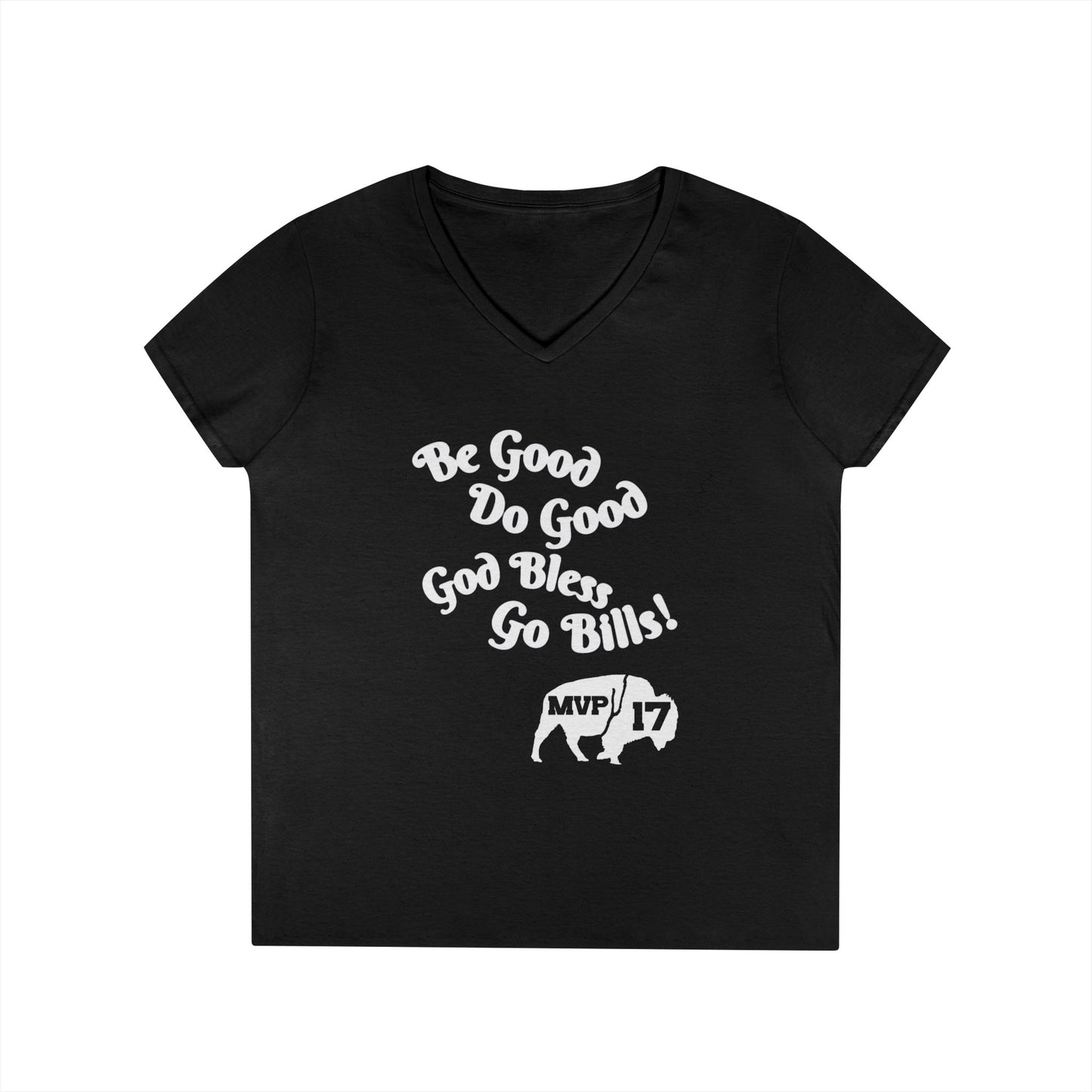 MVP 17 Be Good. Do Good. V-Neck Tee