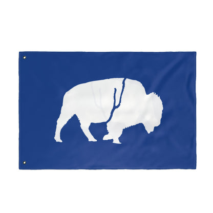 Standing Buffalo Double-Sided Flag